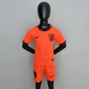 Conjunto Infantil Inglaterra 22/23 - Laranja