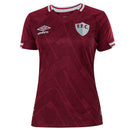 Camisa Fluminense lll 22/23 Torcedor Umbro Feminina - Vinho