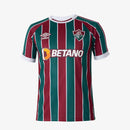 Camisa Fluminense I 23/24 Torcedor Umbro Masculina - Verde e Vinho