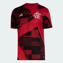 Camisa Flamengo Pré Jogo 23/24 Torcedor Adidas Masculina - Vermelho