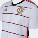 Camisa Flamengo II 23/24 Torcedor Adidas Masculina - Branco