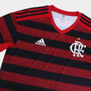 Camisa Retrô Flamengo I 19/20 Torcedor Adidas Masculina - Vermelho e Preto