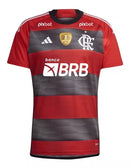 Camisa Flamengo I 23/24 Masculina - Kit Patrocínios + Patch Libertadores