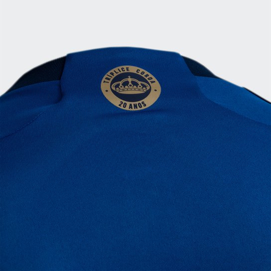 Camisa Cruzeiro 23/24 Torcedor Adidas Feminina - Azul