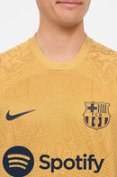 Camisa Barcelona Away 22/23 Torcedor Nike Masculina - Dourada