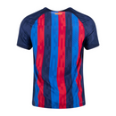 Camisa Barcelona Home 22/23 Torcedor Nike Masculina - Azul Marinho, Azul Royal e Vermelho