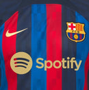 Camisa Barcelona Home 22/23 Torcedor Nike Masculina - Azul Marinho, Azul Royal e Vermelho