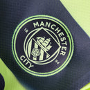 Camisa Manchester City Third 22/23 Torcedor Puma Masculina - Verde Neon e Azul Marinho