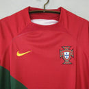 Camisa Seleção Portugal I 22/23 Vermelha e Verde - Nike