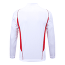 Casaco Moletom Flamengo Treino Atleta adidas 2023 - Branco