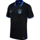 Camisa Atlético de Madrid Away 22/23 Torcedor Nike Masculina - Preta e Azul