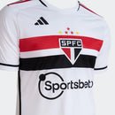 Camisa São Paulo I 23/24 Torcedor Adidas Masculina - Branco e Vermelho