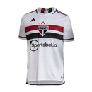 Camisa São Paulo I 23/24 Torcedor Adidas Masculina - Branco e Vermelho